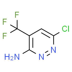 6-chloro-4-(trifluoromethyl)-3-Pyridazinamine