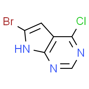 6-Bromo-4-chloro-7H-pyrrolo[2,3-D]pyrimidine