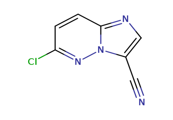 6-Chloroimidazo[1,2-b]pyridazine-3-carbonitrile