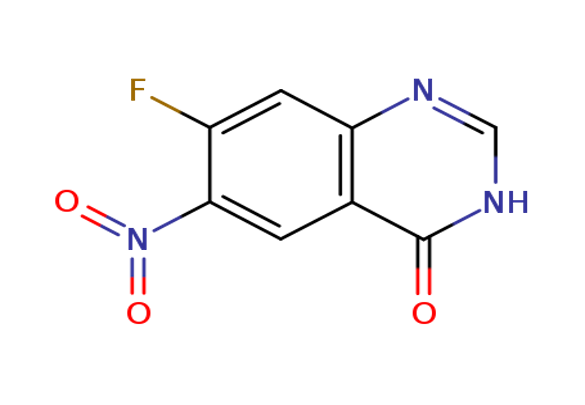 7-Fluoro-6-nitro-4-hydroxyquinazoline