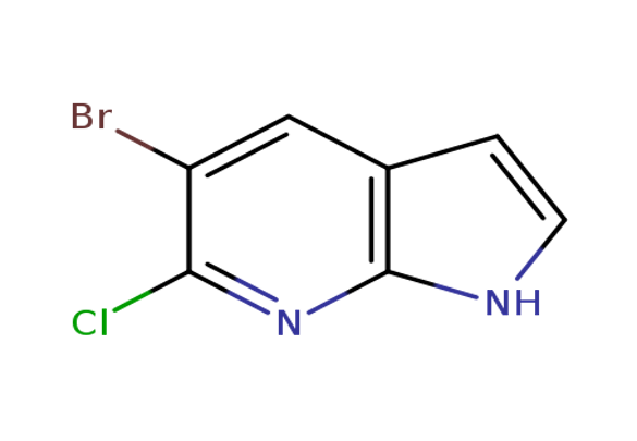 5-BroMo-6-chloro-1H-pyrrolo[2,3-b]pyridine