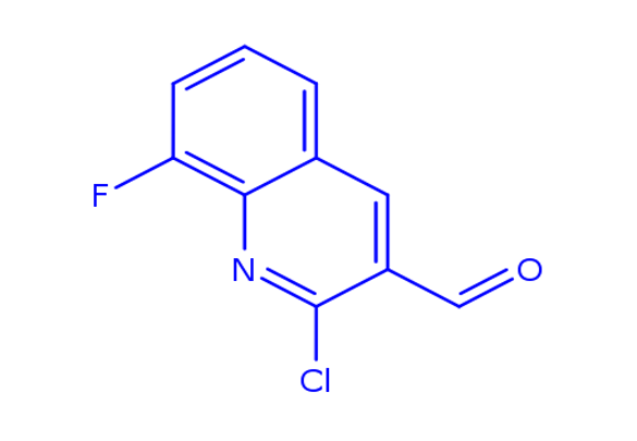 2-chloro-8-fluoroquinoline-3-carboxaldehyde