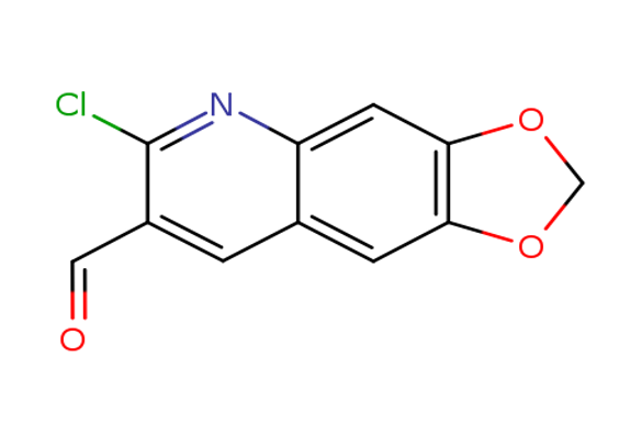 6-Chloro[1,3]dioxolo[4,5-g]quinoline-7-carboxaldehyde