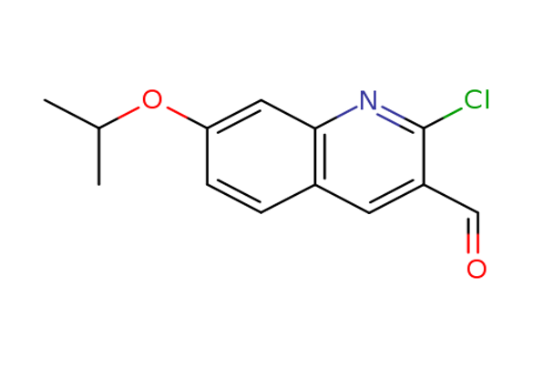 2-chloro-7-isopropoxyquinoline-3-carbaldehyde