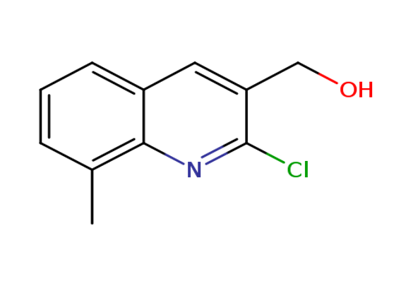 2-chloro-8-methyl-3-quinolinylmethanol