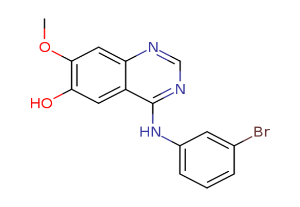 4-(3-bromoanilino)-6-hydroxy-7-methoxyquinazoline