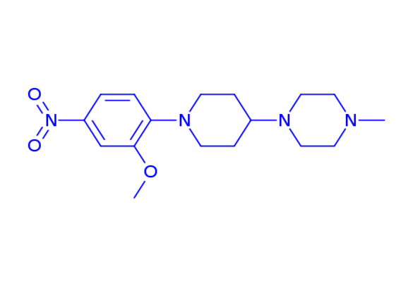 1-(1-(2-methoxy-4-nitrophenyl)piperidin-4-yl)-4-methylpiperazine