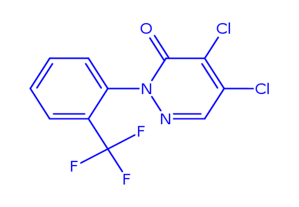 4,5-Dichloro-2-(2-(trifluoromethyl)phenyl)pyridazin-3(2H)-one