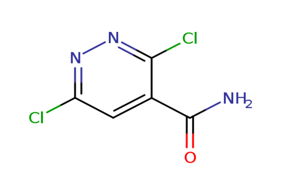 3,6-Dichloropyridazine-4-carboxamide