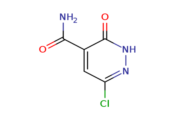 6-Chloro-3-hydroxypyridazine-4-carboxaMide