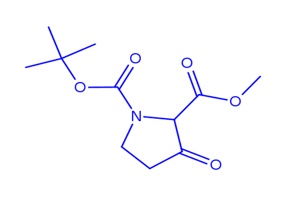 1-tert-butyl 2-methyl 3-oxopyrrolidine-1,2-dicarboxylate
