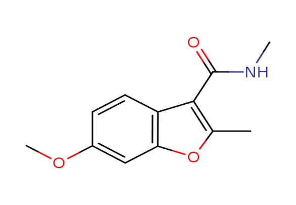 6-Methoxy-N,2-dimethylbenzofuran-3-carboxamide