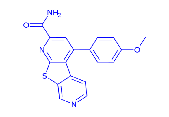 4-(4-Methoxyphenyl)thieno[2,3-b:5,4-c']dipyridine-2-carboxamide