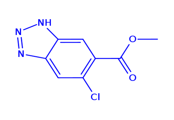 Methyl 6-chloro-1H-benzo[d][1,2,3]triazole-5-carboxylate