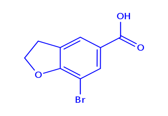 7-bromo-2,3-dihydro-1-benzofuran-5-carboxylic acid