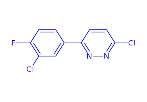 3-chloro-6-(3-chloro-4-fluorophenyl)pyridazine