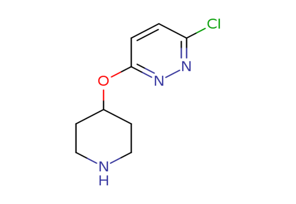 3-Chloro-6-(4-piperidyloxy)pyridazine