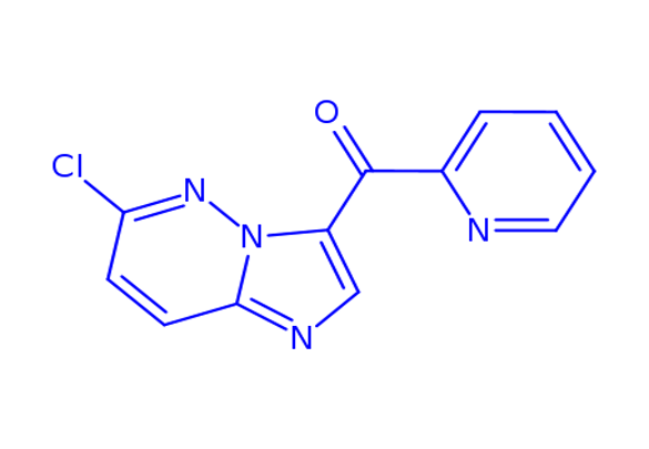 (6-chloroimidazo[1,2-b]pyridazin-3-yl)-pyridin-2-ylmethanone