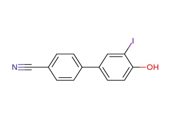 4'-Hydroxy-3'-iodo-biphenyl-4-carbonitrile