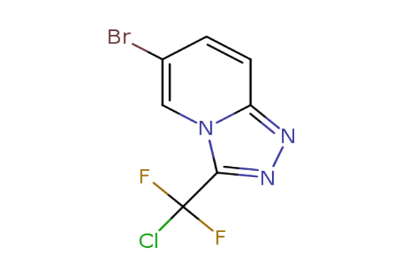 6-Bromo-3-(chlorodifluoromethyl)-[1,2,4]triazolo[4,3-a]pyridine
