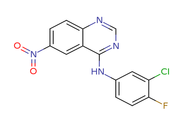 4-(3-Chloro-4-fluoroanilino)-6-nitroquinazoline
