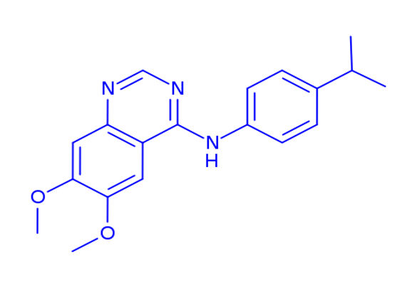 N-(4-isopropylphenyl)-6,7-dimethoxy-4-quinazolinamine