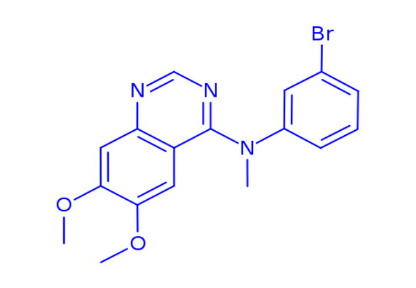 N-(3-Bromophenyl)-6,7-dimethoxy-N-methyl-4-quinazolinamine